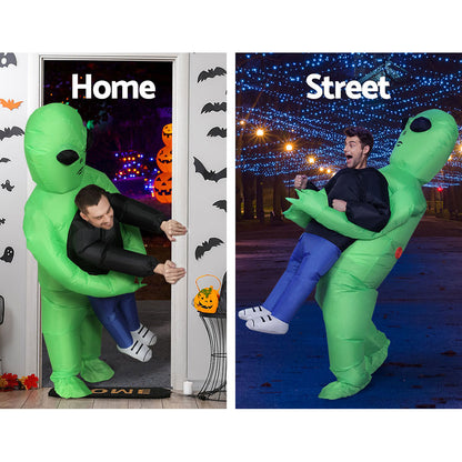 Inflatable Costume Halloween Adult Suit Alien Party Fancy Dress Cosplay Scary Blow up Tristar Online
