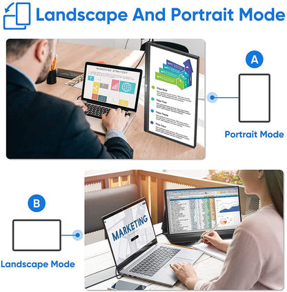 Arzopa A1 Gamut Slim 15.6 inch FHD 1080P 178°IPS Multifunction Portable Gaming Monitor Arzopa