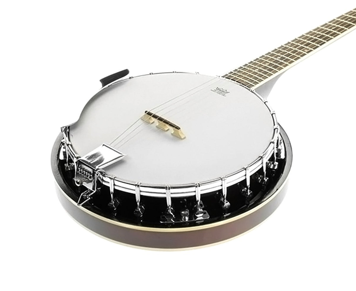 Karrera 6 String Resonator Banjo -  Brown Tristar Online
