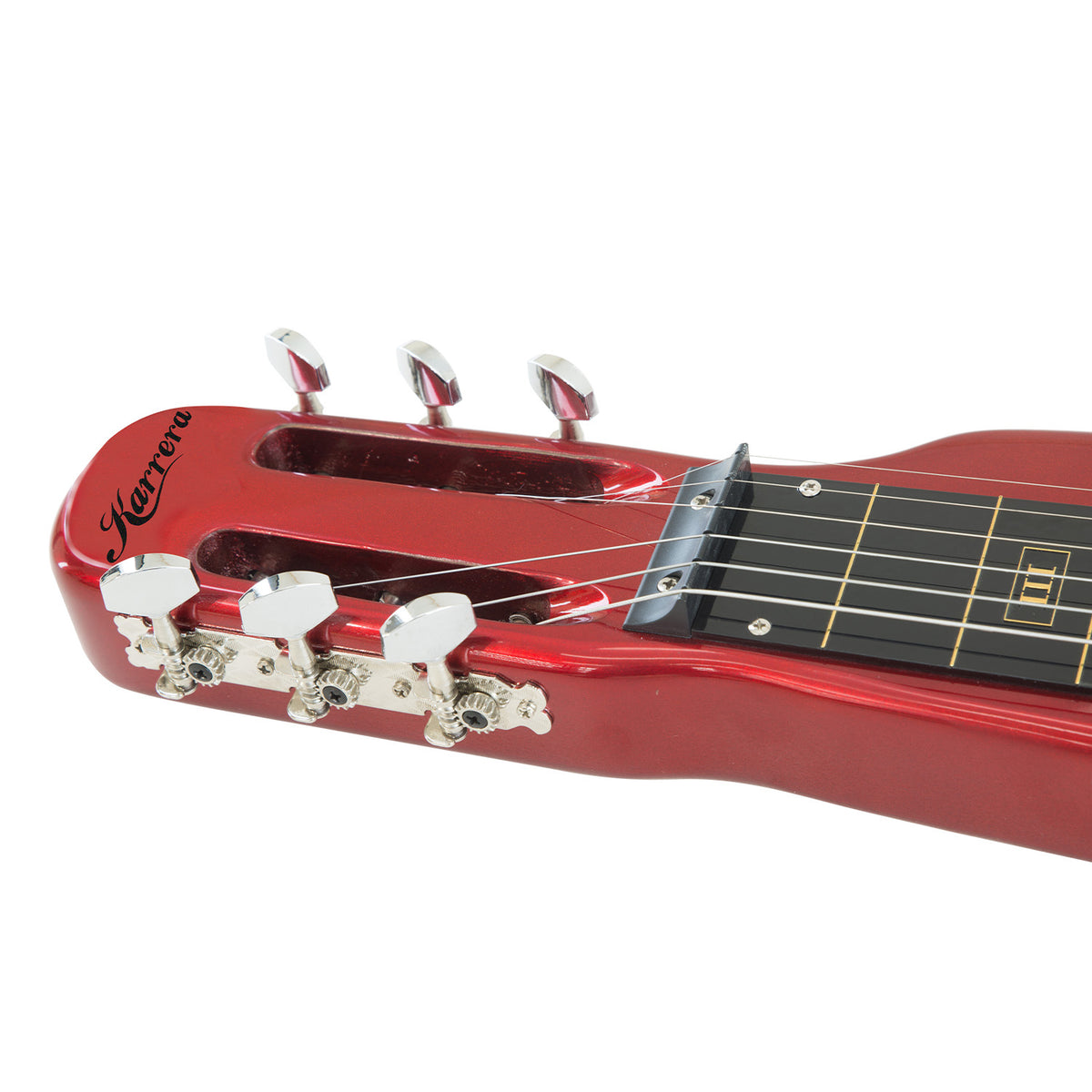 Karrera 6-String Steel Lap Guitar - Metallic Red Tristar Online
