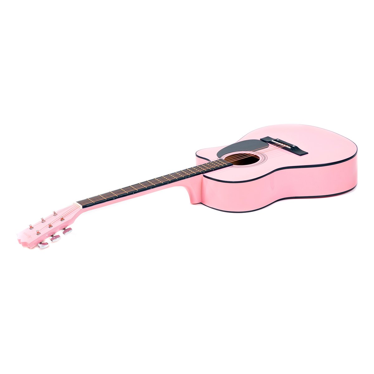 Karrera Acoustic Cutaway 40in Guitar - Pink Tristar Online