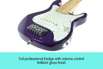 Karrera Electric Childrens Guitar Kids - Purple Tristar Online