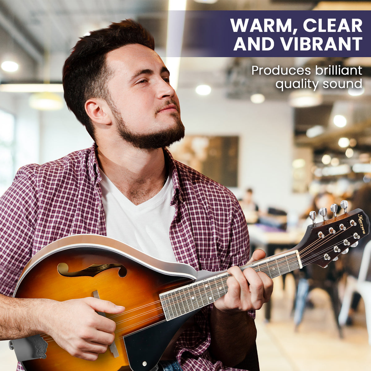 Karrera Traditional Mandolin - Sunburst Tristar Online
