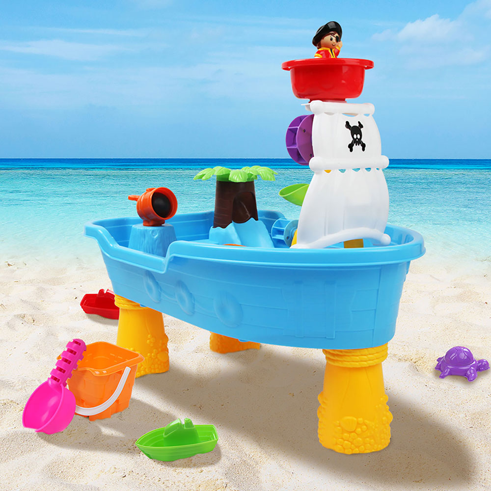 Keezi 20 Piece Kids Pirate Toy Set - Blue Tristar Online
