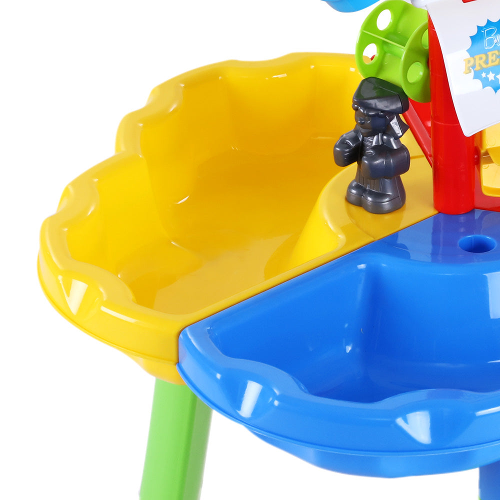 Keezi Kids Beach Sand and Water Sandpit Outdoor Table Childrens Bath Toys Tristar Online
