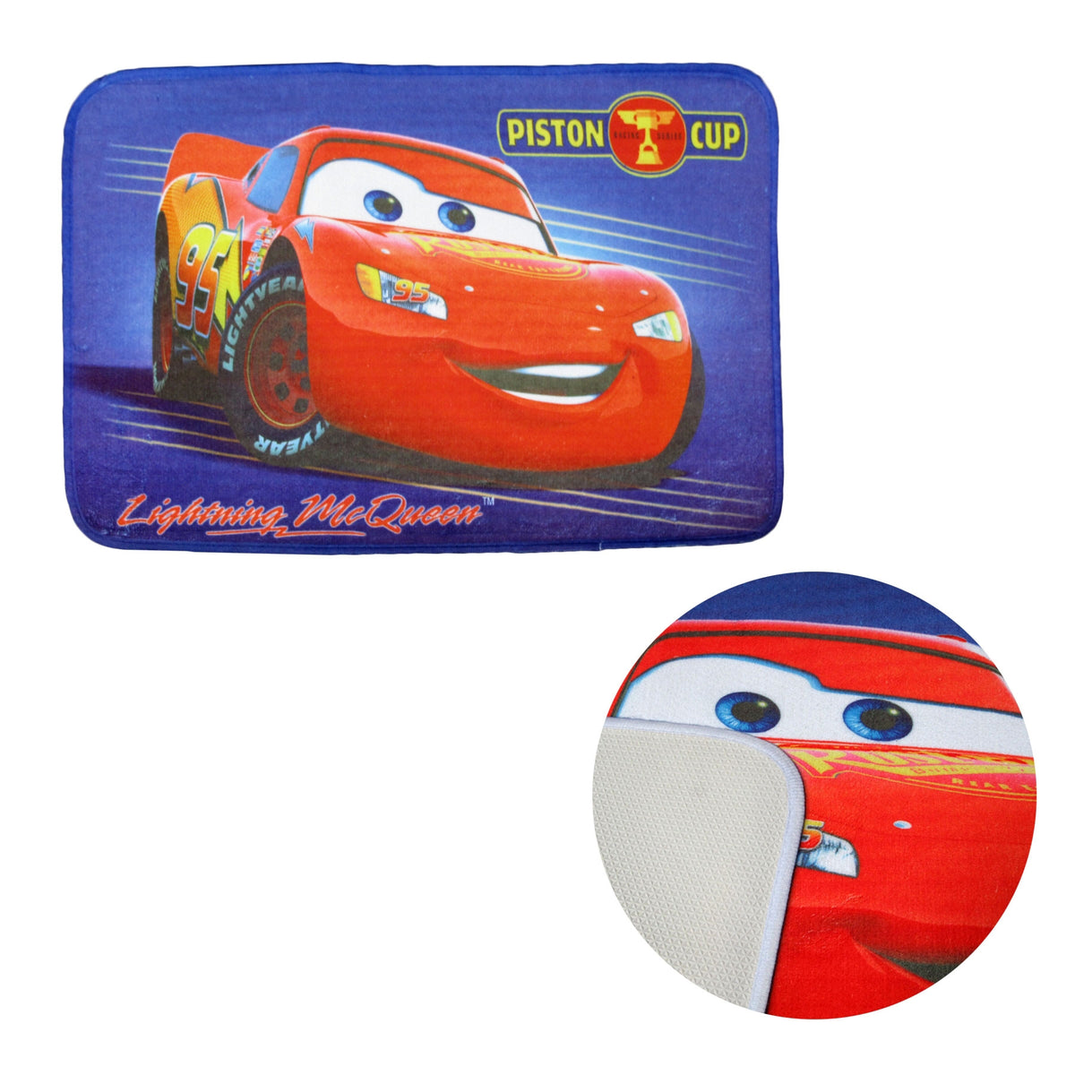 Kids Floor Mat Lightning McQueen Cars Piston Cup Tristar Online