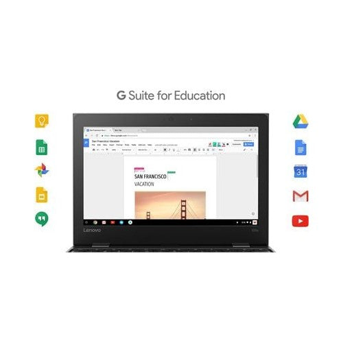 Lenovo 100e Chromebook 2nd Gen 4GB/32 (11.6") Laptop Lenovo