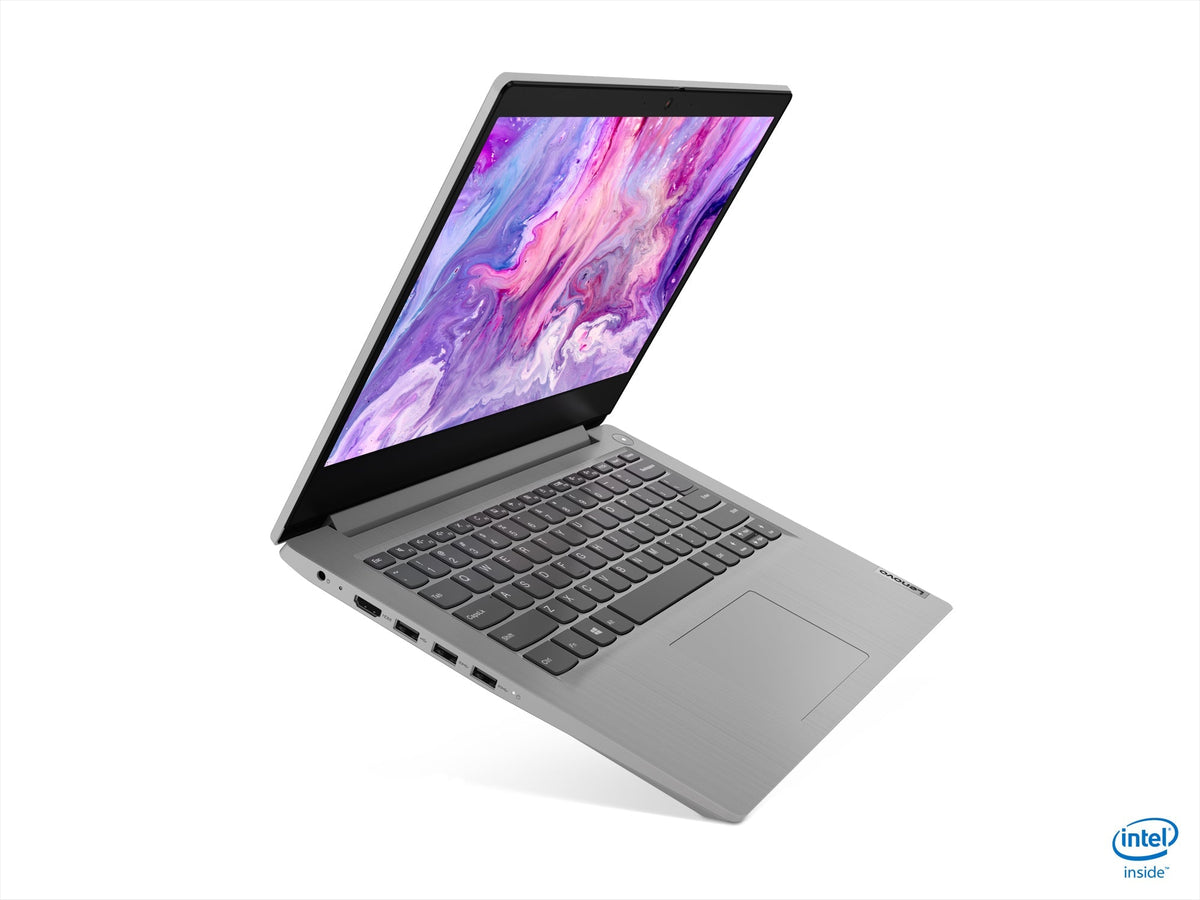 Lenovo IdeaPad 3 14IIL05 8GB 256GB 14" Windows 10 Home Notebook, Platinum Grey (Open Never Used) Lenovo