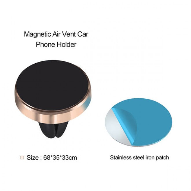 Magnetic Air Vent Mount - Gold Tristar Online