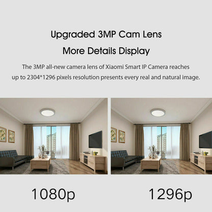 Mi 360 Home Security Camera 2K Pro panorama Full color in low-light AI Upgrade Xiaomi