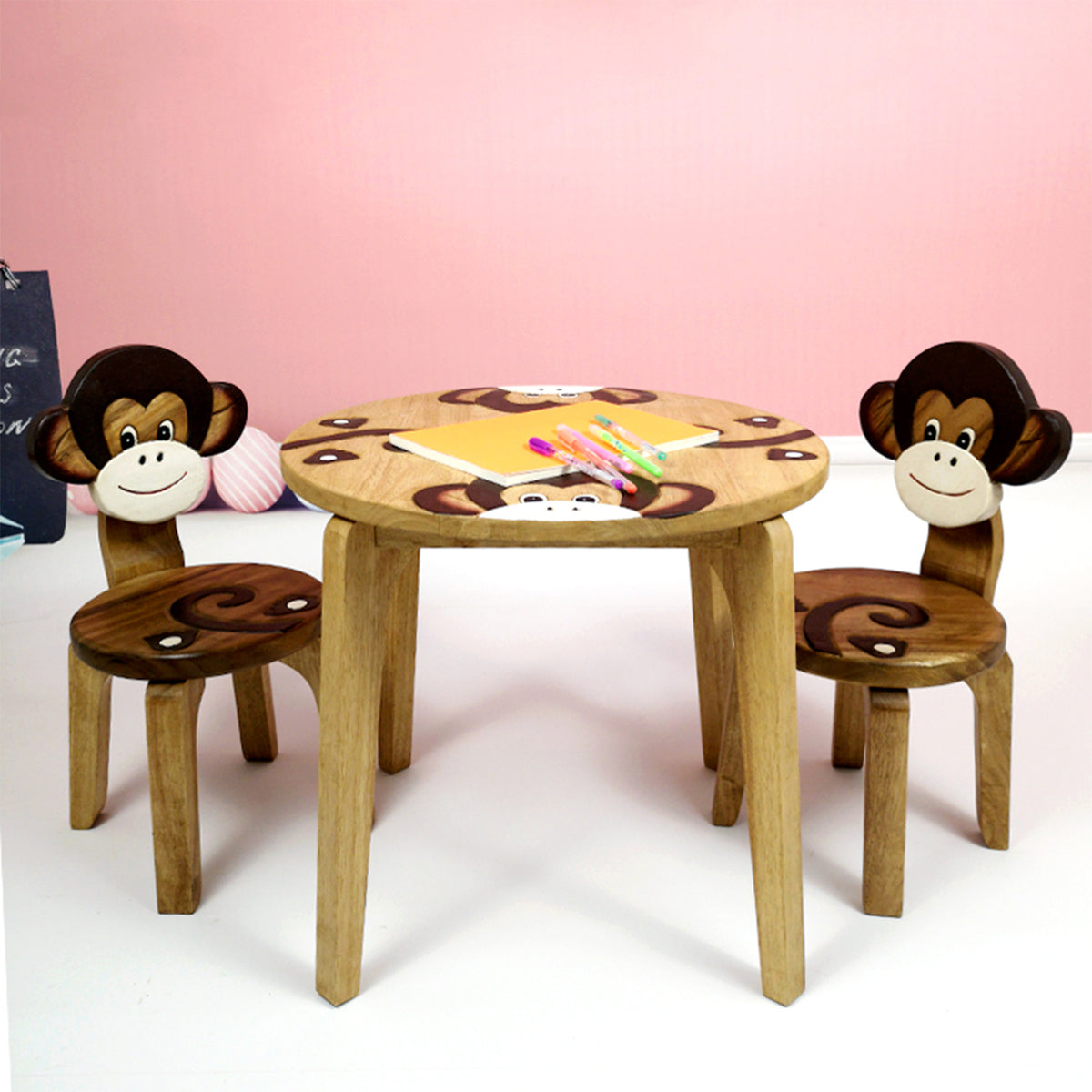 Monkey Table + 2 Chairs Set Tristar Online