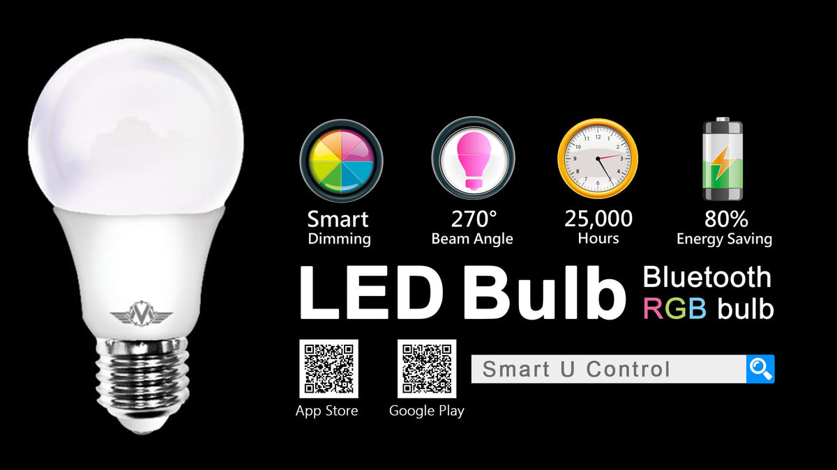 MV SMART BULB 9W B22 TWIN PACK  (apple app only ) Tristar Online