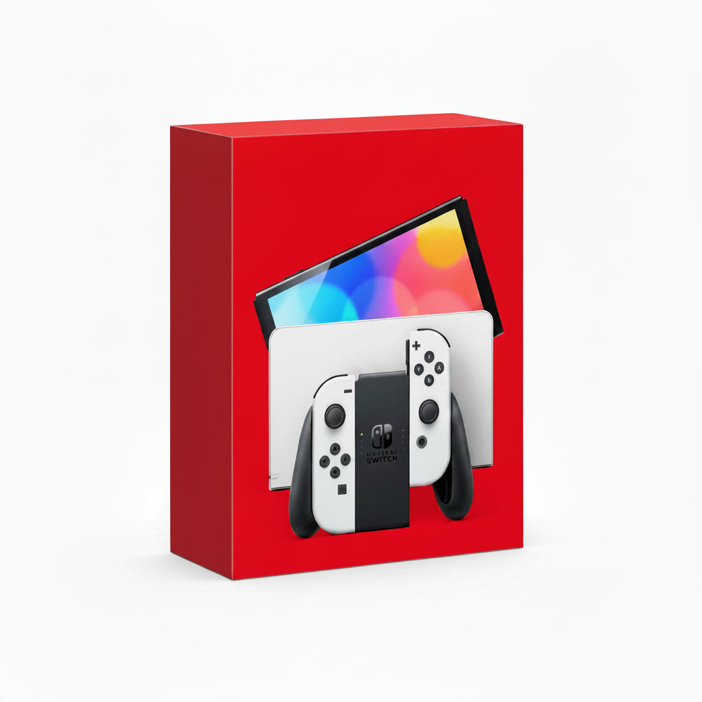 Nintendo Switch Console OLED Model - White - Pristine – Refurbished (Copy) Nintendo
