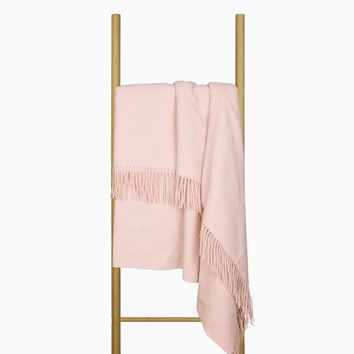 Oxford Throw - Merino Wool Blend - Blush Tristar Online