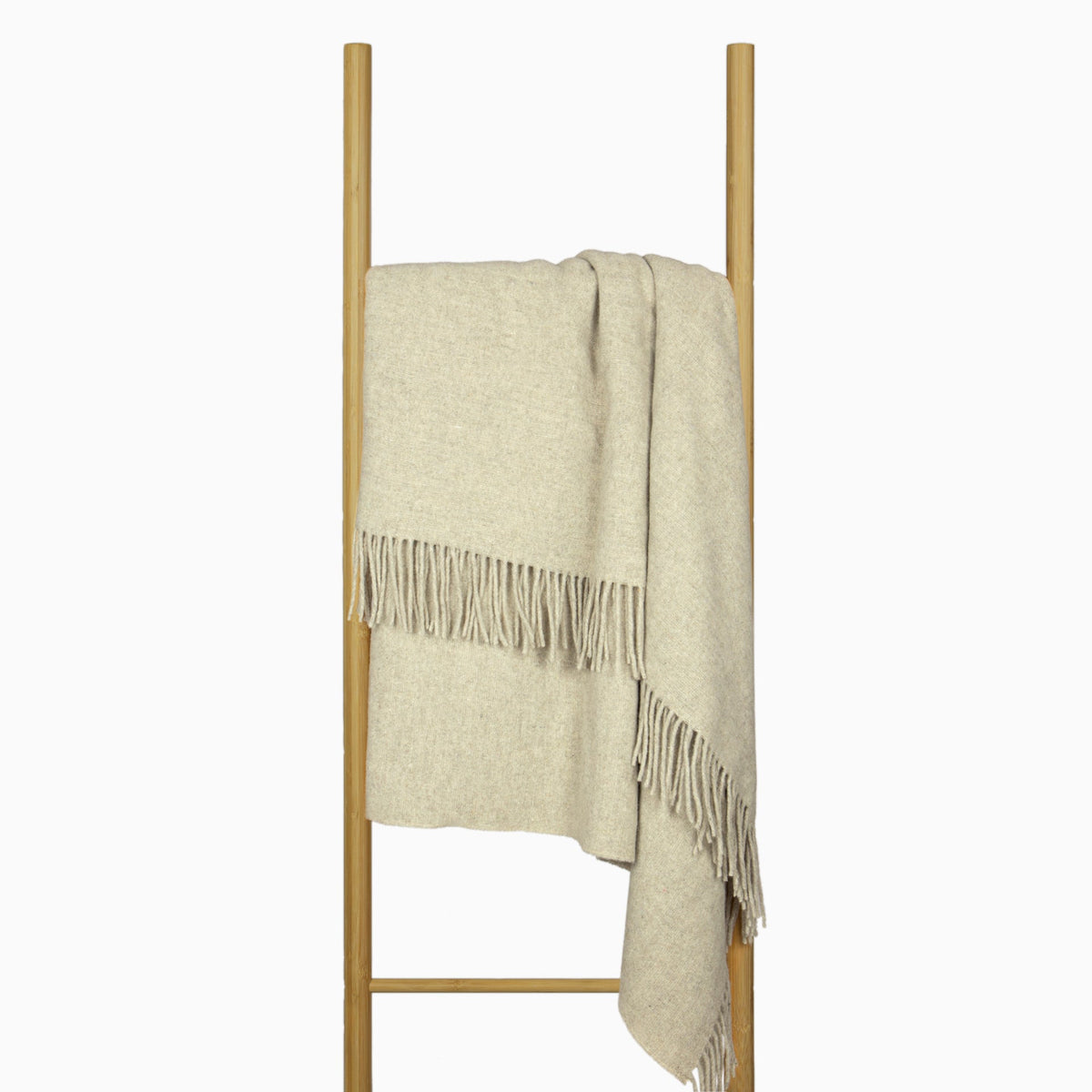 Oxford Throw - Merino Wool Blend - Stone Tristar Online