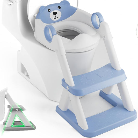 Potty Training Seat Ladder, Kids Boys Girls, Blue Tristar Online