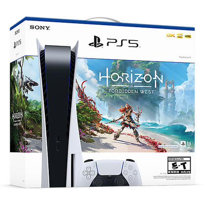 Sony Playstation 5 / PS5 Disc Edition Console Horizon Forbidden West Sony