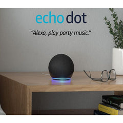 Amazon Echo Dot 4th Gen with Alexa - Charcoal Amazon