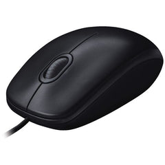 Logitech M100r Wired USB Mouse - Black Logitech