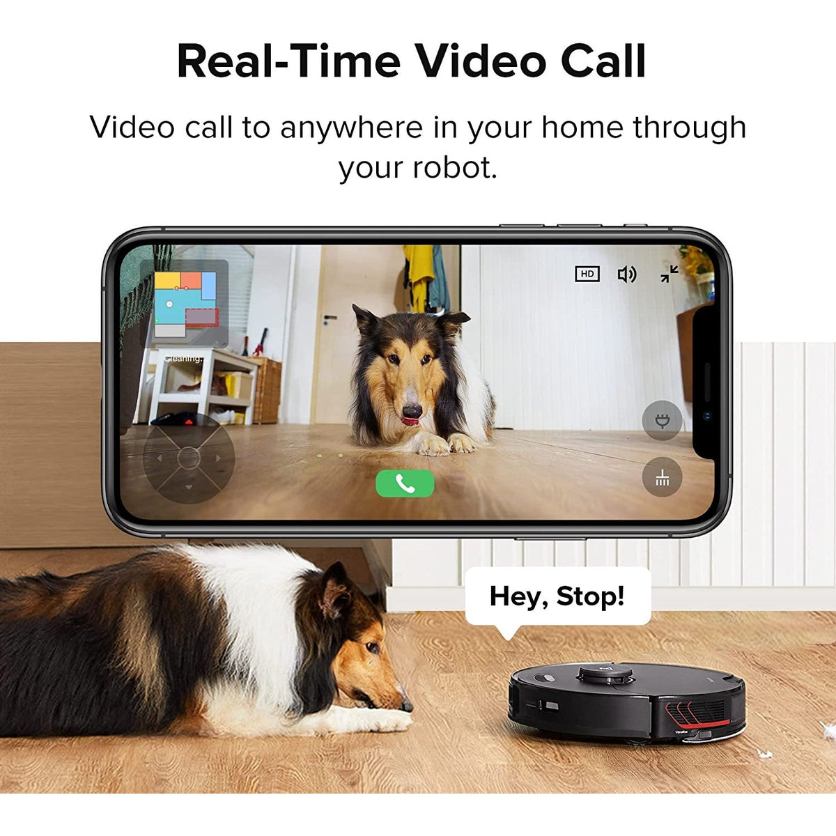 Roborock S7 MaxV Plus Robot Vacuum and Sonic Mop with Auto-Empty Dock - Black (Copy) Roborock