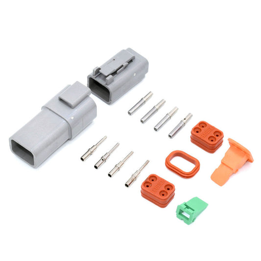 Deutsch DT 4-Way 4 Pin Electrical Connector Plug Kit #DT4 Trailer Waterproof AU Tristar Online