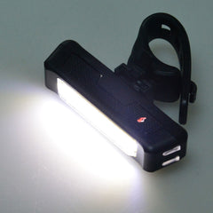 Set USB Rechargeable LED Bike Front Light headlight lamp Bar rear Tail Wide Beam Tristar Online