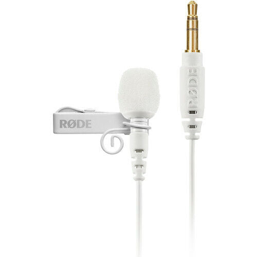 Rode Lavalier GO Omnidirectional Lavalier Microphone for Wireless GO Systems - White rode