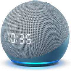 Amazon Echo Dot With Clock & Alexa (4th Generation) Amazon