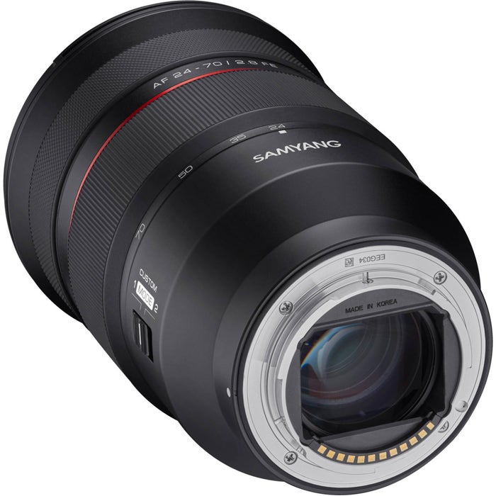 Samyang 24-70mm f/2.8 AF Zoom Lens for Sony E full-frame SAMYANG