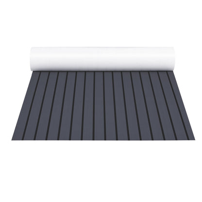 Seamanship EVA Foam Boat Flooring Mat Decking Sheet 240x90x0.6cm Dark Grey Decor Tristar Online