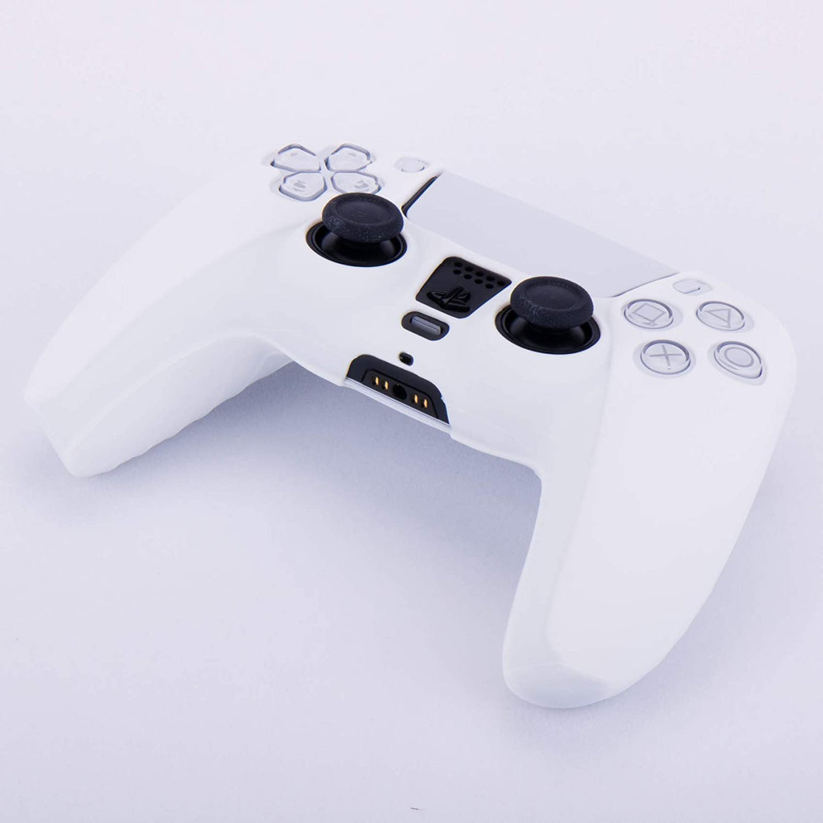 Silicone Protective Case for PS5 PlayStation 5 controller – White Tristar Online