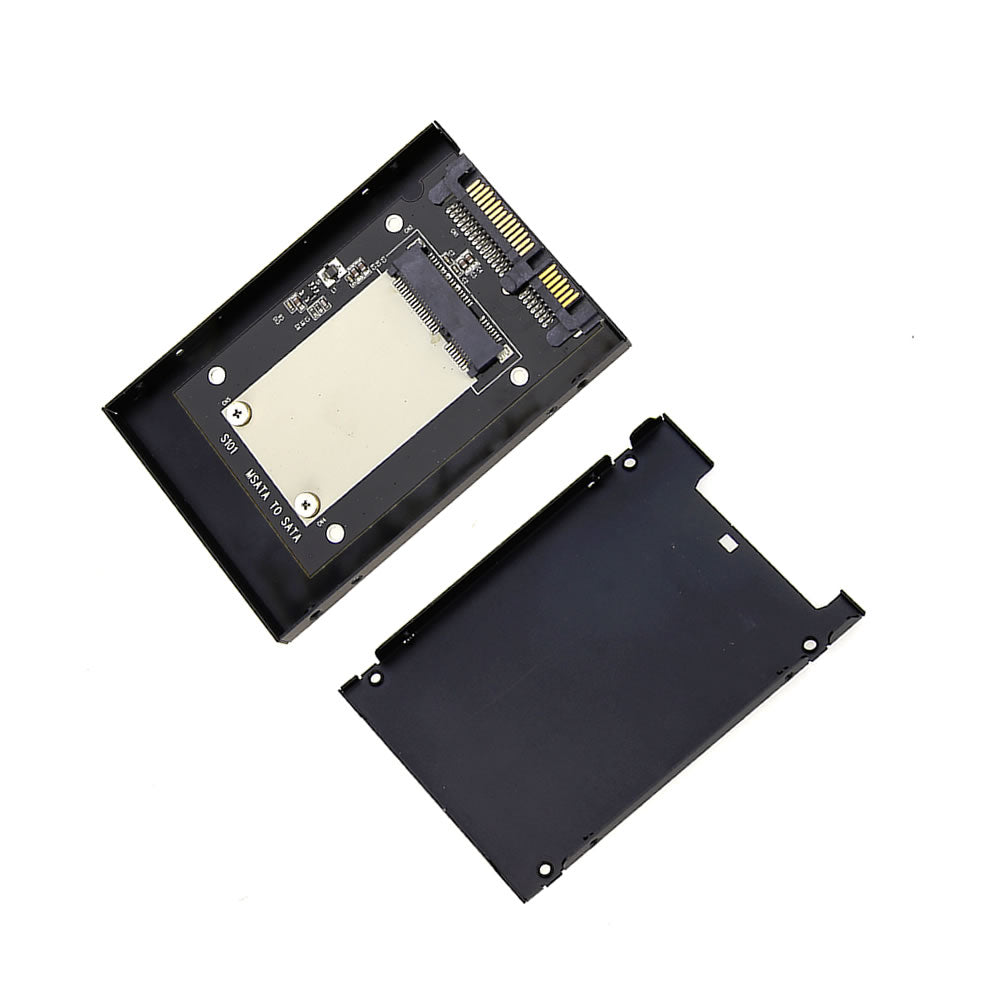 Simplecom SA101 mSATA to 7mm 2.5" SATA Converter Enclosure Aluminium Tristar Online