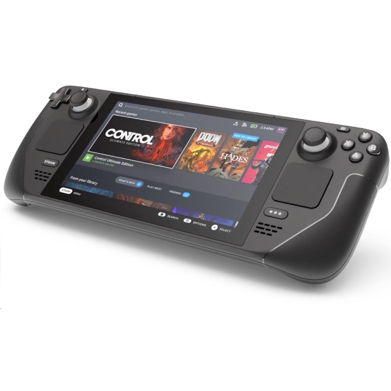 Valve Steam Deck 256GB Handheld Video Gaming Console - Black ...