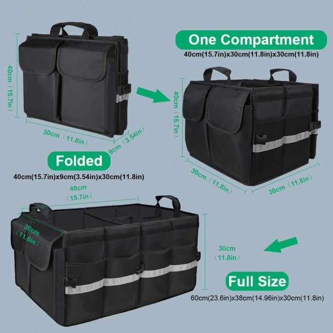 UGREEN 80710 Multifunctional Car Trunk Organizer Black Tristar Online