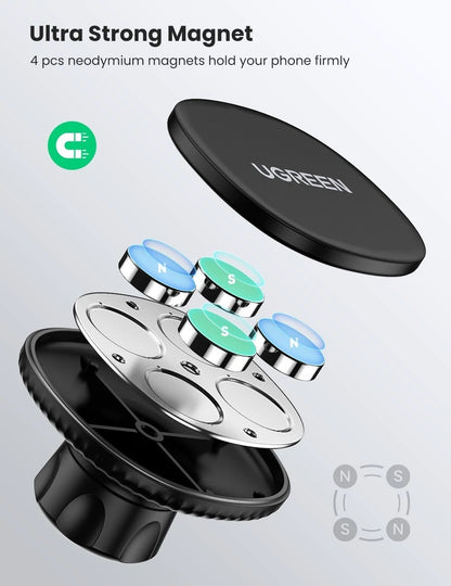 UGREEN 80785 Magnetic Phone Car Mount Tristar Online