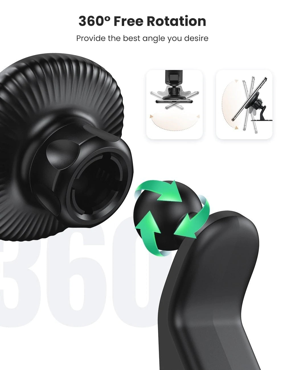 UGREEN 80785 Magnetic Phone Car Mount Tristar Online
