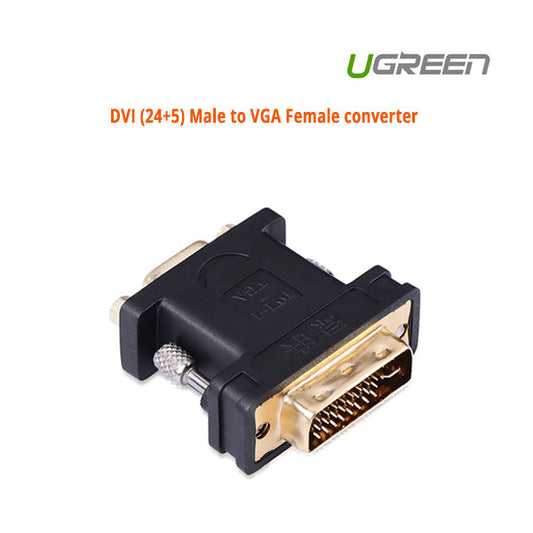 UGREEN DVI (24+5) Male to VGA Female converter (20122) Tristar Online