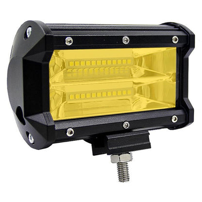 2x 5inch Flood LED Light Bar Offroad Boat Work Driving Fog Lamp Truck Yellow Tristar Online