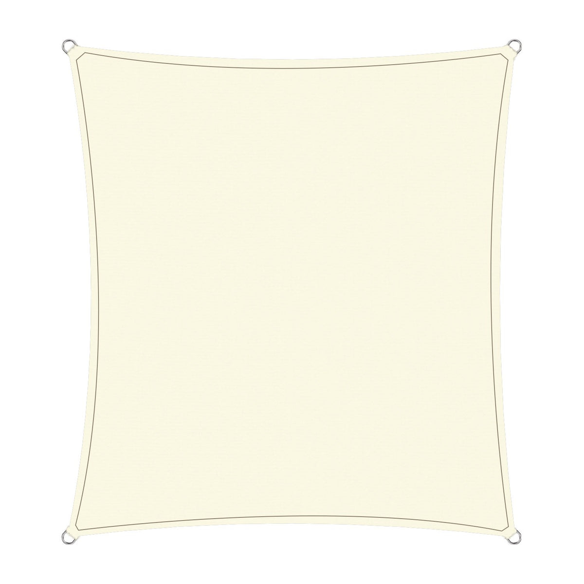 Wallaroo Waterproof Outdoor Shade Sail Sun Cloth Square 2.5x2.5M Tristar Online
