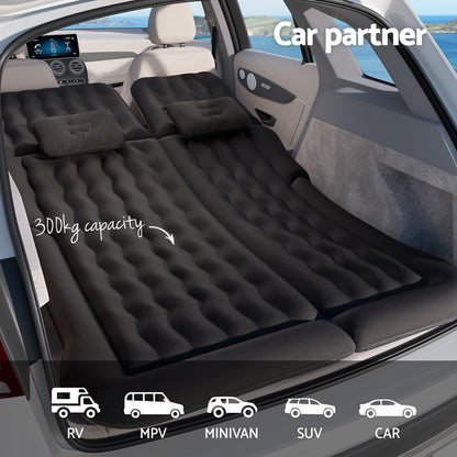 Weisshorn Car Mattress 175x130 Inflatable SUV Back Seat Camping Bed Black Tristar Online