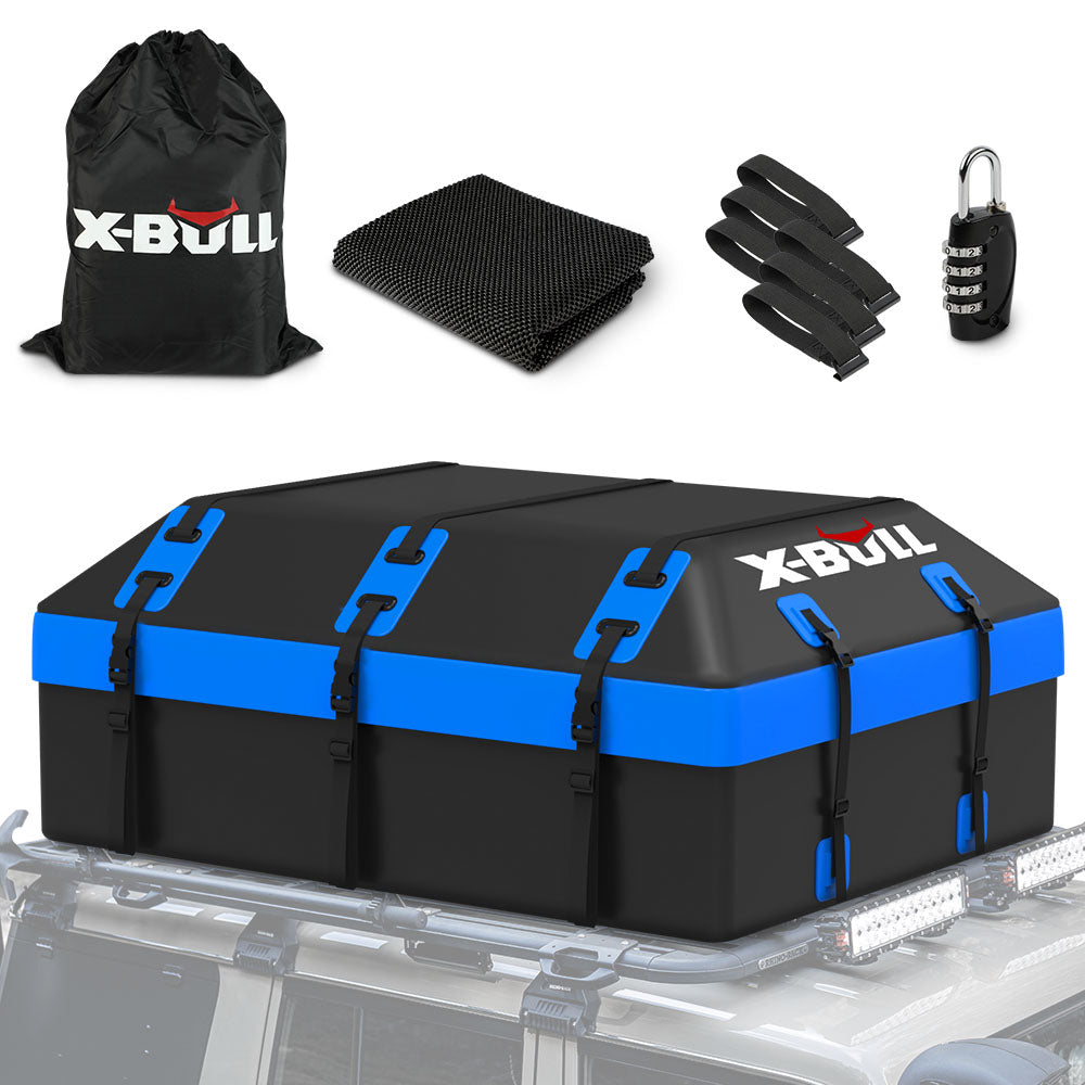 X-BULL Car Roof Cargo Bag Rooftop Cargo Carrier 100% Waterproof Top Luggage Bag for All Vehicles Tristar Online