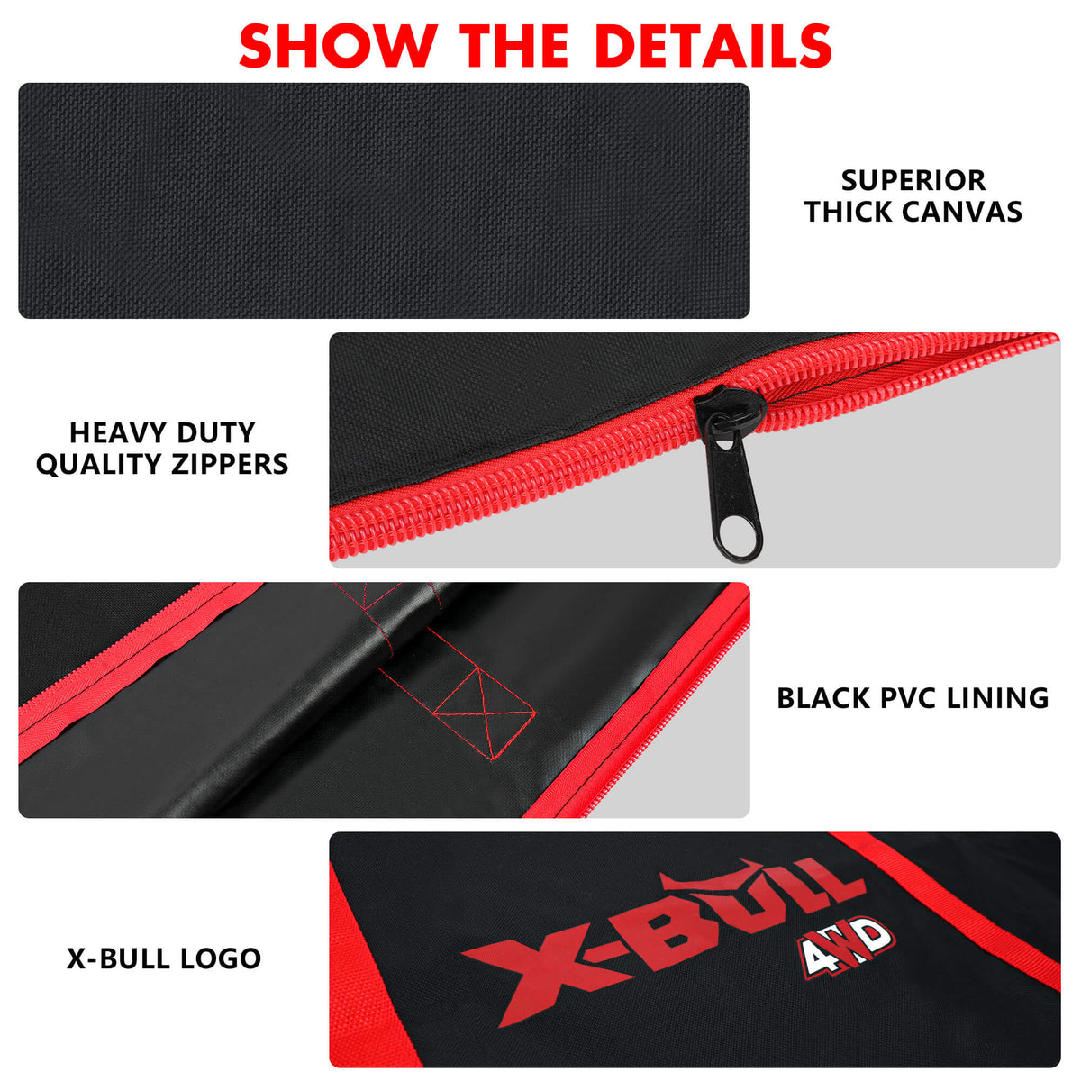 X-BULL Recovery tracks Carry Bag 4x4 Extraction Tred Bag Black Tristar Online