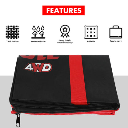X-BULL Recovery tracks Carry Bag 4x4 Extraction Tred Bag Black Tristar Online
