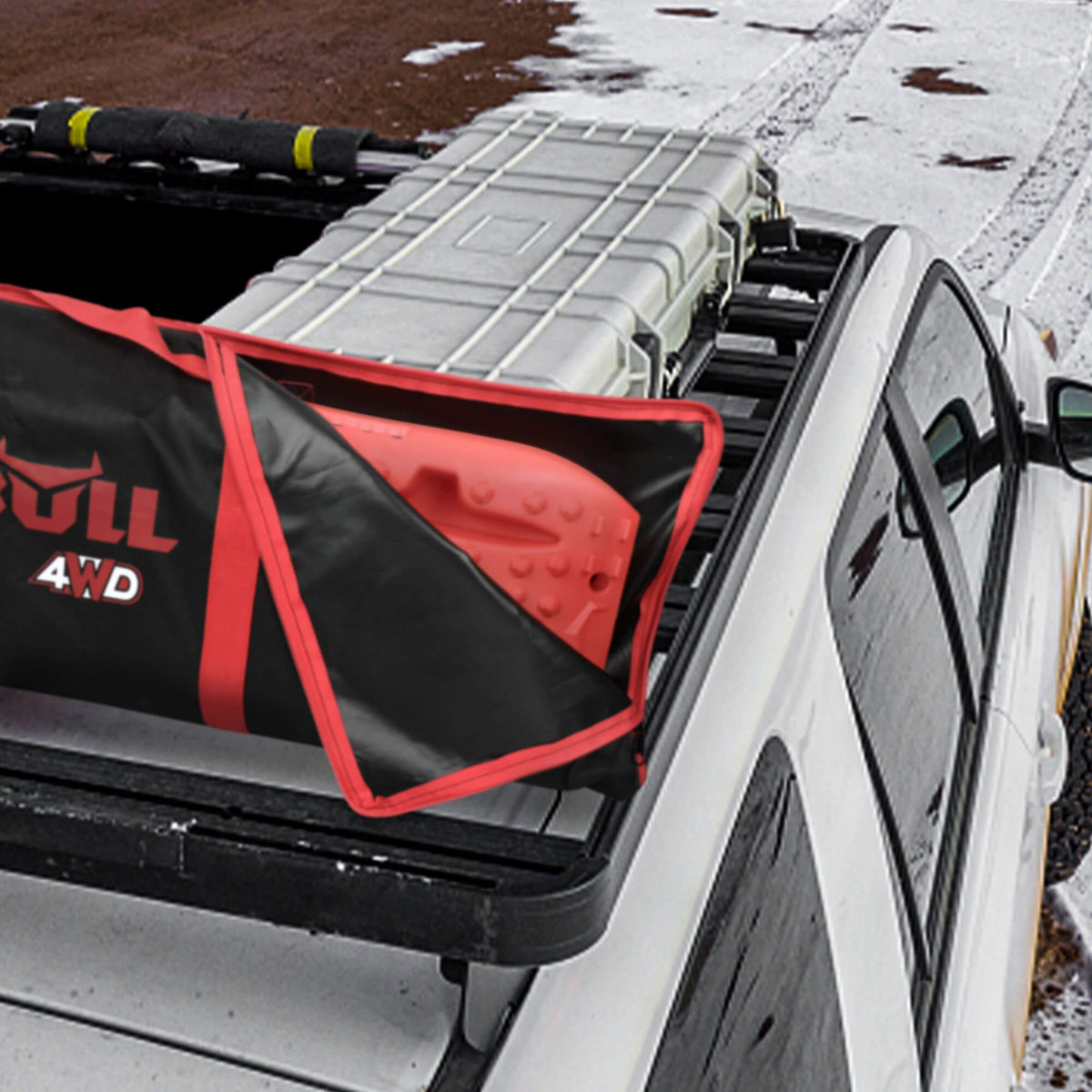 X-BULL Recovery tracks Carry Bag 4x4 Extraction Tred Bag Black Tristar Online
