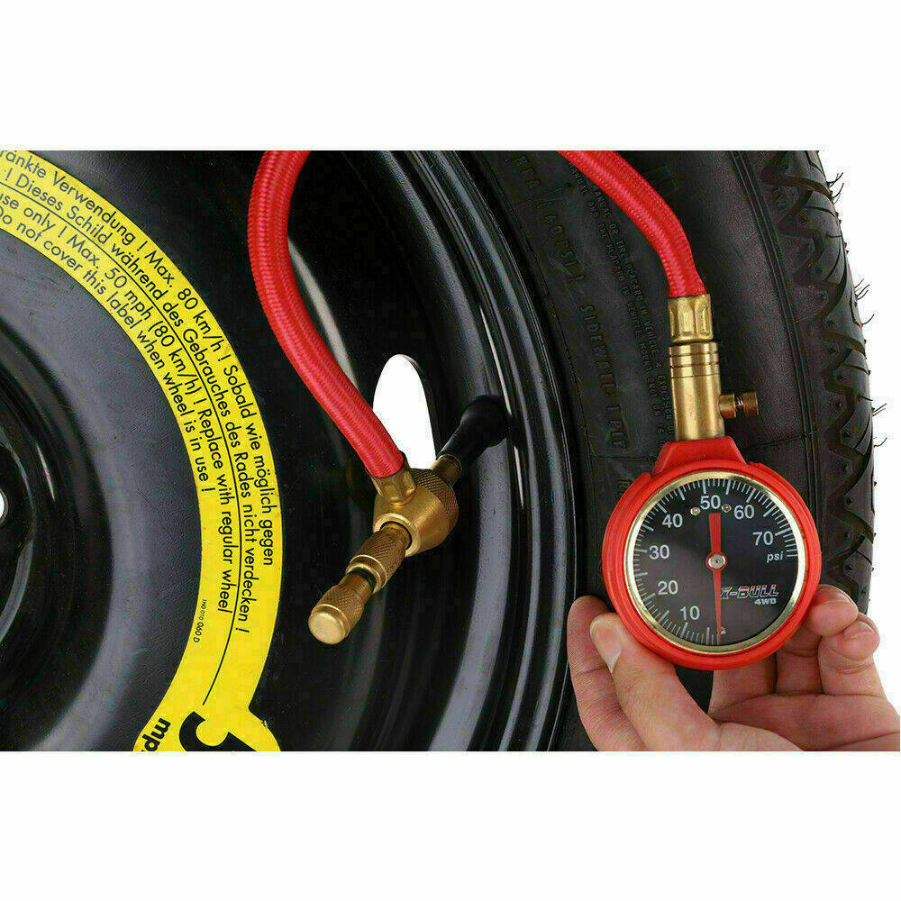 X-BULL Tyre Deflator Tire Air Deflators Rapid With Pressure Gauge Valve Tool 4WD Tristar Online