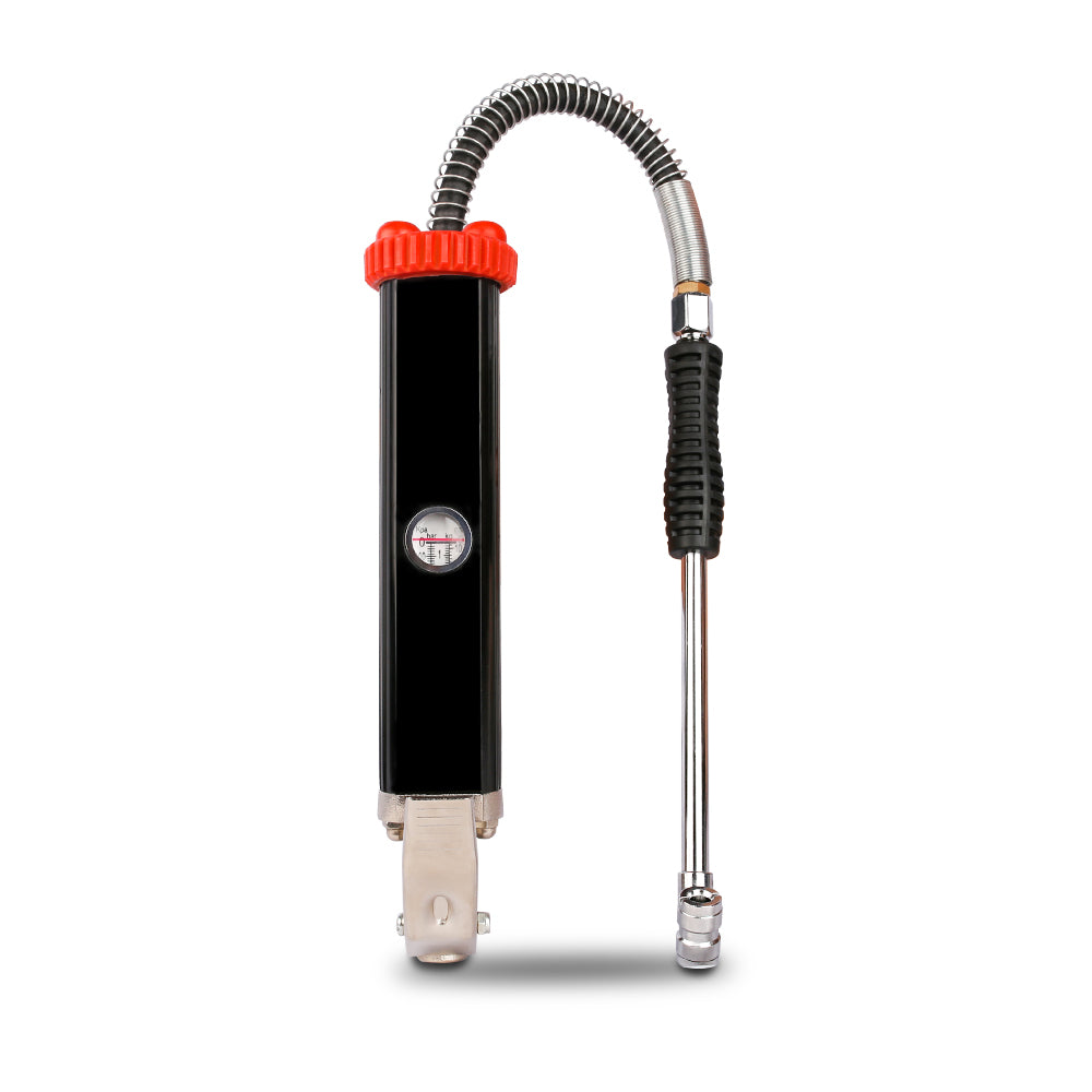 X-BULL Tyre Inflator with Pressure Gauge Heavy Duty Aluminium Die Cast Body 160PSI Tristar Online