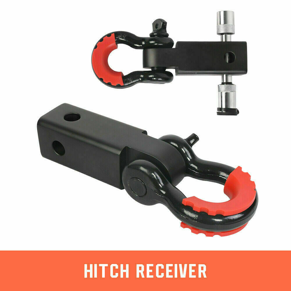 X-BULL Winch Recovery Kit 11PCS 4WD 4x4 Pack Off Road Snatch Strap Essential Tristar Online
