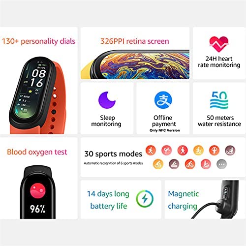Xiaomi Mi Smart Band 6 - Black ( Box Damage ) Xiaomi