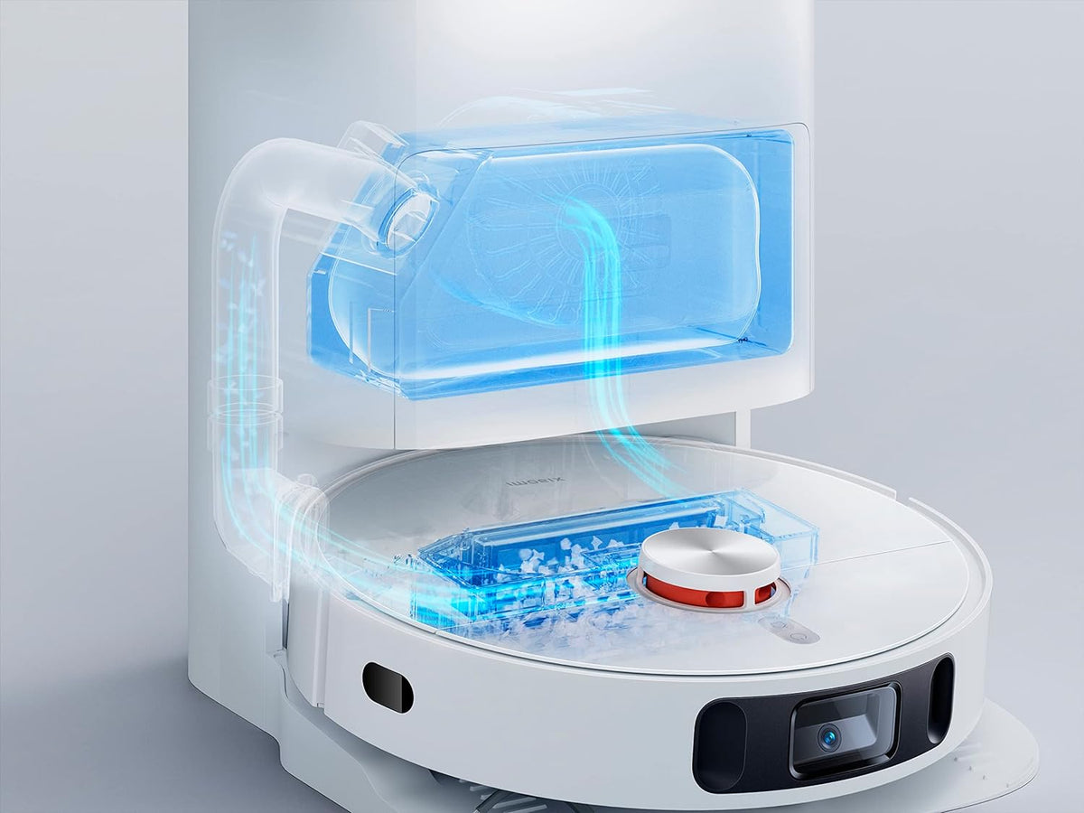 Xiaomi X10+ Plus Robot Vacuum Cleaner with Wiping Function & All-in-One Station - White Xiaomi